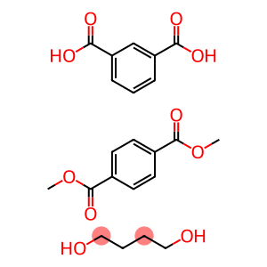 1,4-丁二醇与二甲基-1,4-苯二羧酸酯和1,3-苯二甲酸的聚合物