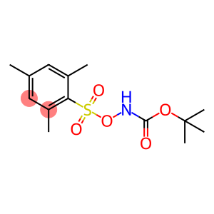 tert-butyl {[(2,4,6-trimethylphenyl)sulfonyl]oxy}carbamate