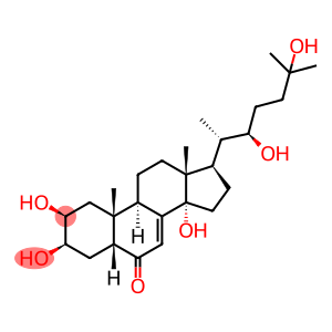 7,(5-ALPHA)-CHOLESTEN-2-BETA, 3-BETA, 14-ALPHA, 22R, 25-PENTOL-6-ONE