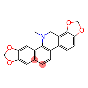 13,14-Dihydro-13-methyl[1,3]benzodioxolo[5,6-c]-1,3-dioxolo[4,5-i]phenanthridine