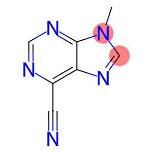 9H-Purine-6-carbonitrile, 9-methyl-