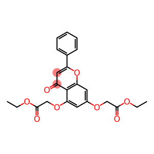 diethyl 2,2'-[(4-oxo-2-phenyl-4H-1-benzopyran-5,7-diyl)bis(oxy)]bisacetate