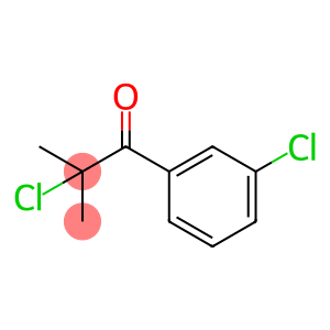 1-Propanone, 2-chloro-1-(3-chlorophenyl)-2-methyl- (9CI)