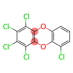 Dibenzo(b,e)(1,4)-dioxin, pentachloro-