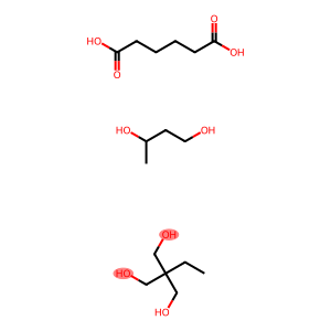 己二酸与1,3-丁二醇和2-乙基-2-(羟甲基)-1,3-丙二醇的聚合物