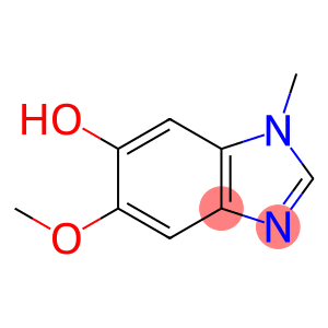 1H-Benzimidazol-6-ol,5-methoxy-1-methyl-(9CI)