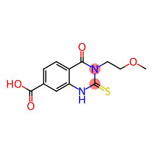 3-(2-Methoxyethyl)-4-oxo-2-thioxo-1,2,3,4-tetrahydroquinazoline-7-carboxylic acid