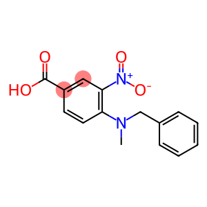 Benzoic acid, 4-[methyl(phenylmethyl)amino]-3-nitro-