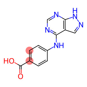 4-(1H-pyrazolo[3,4-d]pyrimidin-4-ylamino)benzoic acid