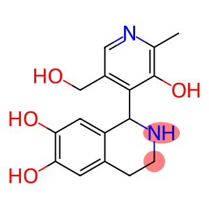 1-(3-Hydroxy-5-hydroxymethyl-2-methyl-4-pyridinyl)-1,2,3,4-tetrahydroisoquinoline-6,7-diol