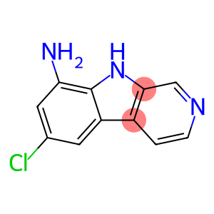 6-CHLORO-9H-PYRIDO[3,4-B]INDOL-8-AMINE(WXG01951)