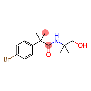 4-Bromo-N-(2-hydroxy-1,1-dimethylethyl)-α,α-dimethylbenzeneacetamide