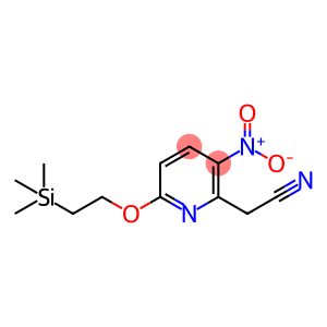 3-Nitro-6-[2-(triMethylsilyl)ethoxy]pyridine-2-acetonitrile