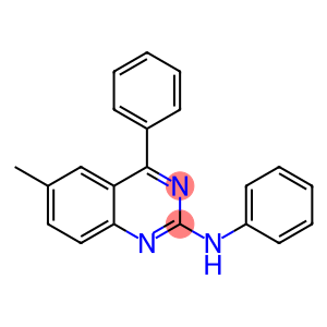 2-Quinazolinamine, 6-methyl-N,4-diphenyl-