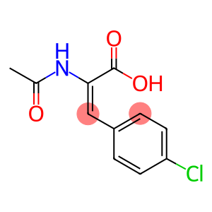 2-ACETAMIDO-3-(P-CHLOROPHENYL)-ACRYLIC ACID