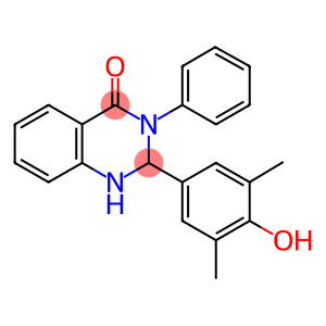 2-(4-hydroxy-3,5-dimethylphenyl)-3-phenyl-2,3-dihydro-4(1H)-quinazolinone