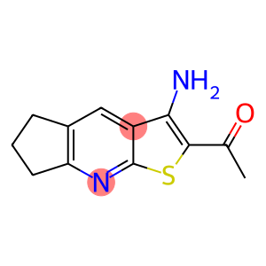 1-(3-AMINO-6,7-DIHYDRO-5H-CYCLOPENTA(B)THIENO(3,2-E)PYRIDIN-2-YL)ETHANONE