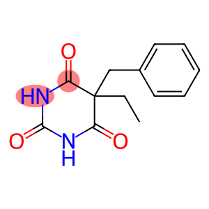 2,4,6(1H,3H,5H)-Pyrimidinetrione, 5-ethyl-5-(phenylmethyl)-