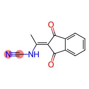 Cyanamide, [1-(1,3-dihydro-1,3-dioxo-2H-inden-2-ylidene)ethyl]- (9CI)