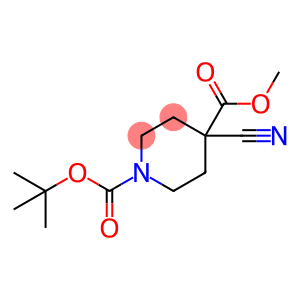 N-Boc-4-氰基哌啶-4-甲酸甲酯