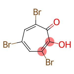 2,4,6-Cycloheptatrien-1-one, 3,5,7-tribromo-2-hydroxy-