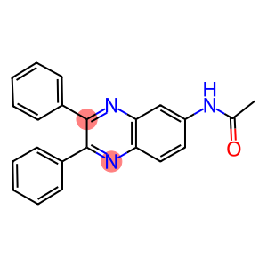 N-(2,3-diphenyl-6-quinoxalinyl)acetamide