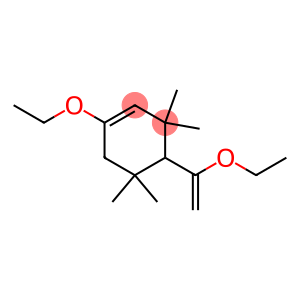 1-ethoxy-4-(1-ethoxyvinyl)-3,3,5,5-tetramethylcyclohexene