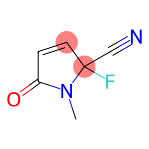 1H-Pyrrole-2-carbonitrile,2-fluoro-2,5-dihydro-1-methyl-5-oxo-(9CI)