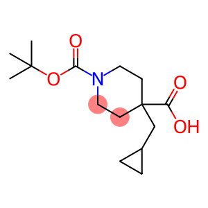 1-Boc-4-(cyclopropylmethyl)piperidine-4-carboxylic acid