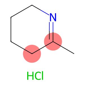 Pyridine, 2,3,4,5-tetrahydro-6-methyl-, hydrochloride (1:1)