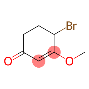 2-Cyclohexen-1-one,4-bromo-3-methoxy-(9CI)