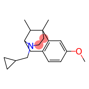 3-(Cyclopropylmethyl)-6,11-dimethyl-1,2,3,4,5,6-hexahydro-8-methoxy-2,6-methano-3-benzazocine