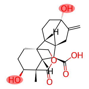 1α,4aα-(Carbonyloxymethylene)-2β,7-dihydroxy-1β-methyl-8-methylenegibbane-10β-carboxylic acid