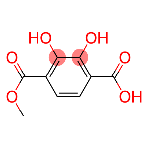 1,4-Benzenedicarboxylic acid, 2,3-dihydroxy-, monomethyl ester (9CI)