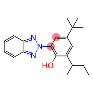 2 -(2H-苯并三唑-2-基)- 4 -(叔丁基)- 6 -(仲丁基)苯酚