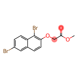 methyl [(1,6-dibromonaphthalen-2-yl)oxy]acetate