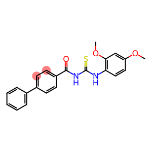 N-([1,1'-biphenyl]-4-ylcarbonyl)-N'-(2,4-dimethoxyphenyl)thiourea