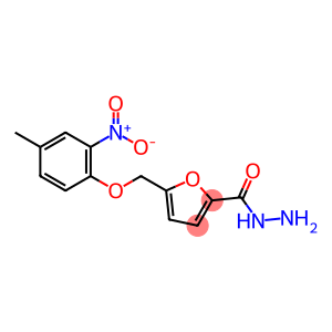 5-[(4-METHYL-2-NITROPHENOXY)METHYL]-2-FUROHYDRAZIDE