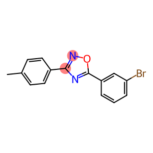 5-(3-bromophenyl)-3-(4-methylphenyl)-1,2,4-oxadiazole