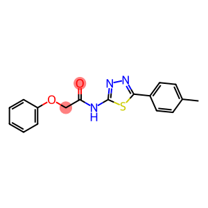 2-phenoxy-N-(5-(p-tolyl)-1,3,4-thiadiazol-2-yl)acetamide