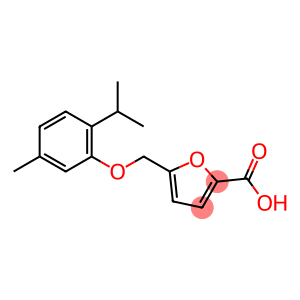 5-[(2-isopropyl-5-methylphenoxy)methyl]-2-furoic acid