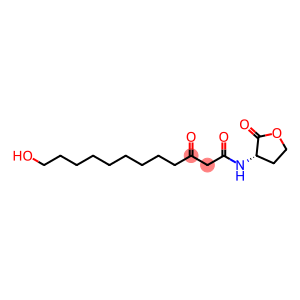 Dodecanamide, 12-hydroxy-3-oxo-N-[(3S)-tetrahydro-2-oxo-3-furanyl]-