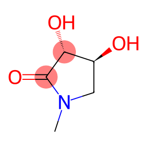 2-Pyrrolidinone,3,4-dihydroxy-1-methyl-,(3R,4S)-(9CI)