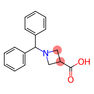 1-二苯甲基氮杂环丁烷-3-甲酸