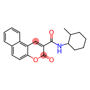 N-(2-methylcyclohexyl)-3-oxo-3H-benzo[f]chromene-2-carboxamide