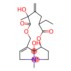 (12ξ)-13,19-Didehydro-15,20-dihydro-8,12-dihydroxy-4-methyl-11,16-dioxosenecionan-4-ium