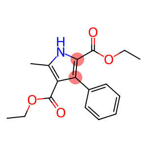 1H-Pyrrole-2,4-dicarboxylicacid, 5-methyl-3-phenyl-, 2,4-diethyl ester