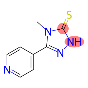 2,4-二氢-4-甲基-5-(4-吡啶基)-3H-1,2,4-三唑-3-硫酮