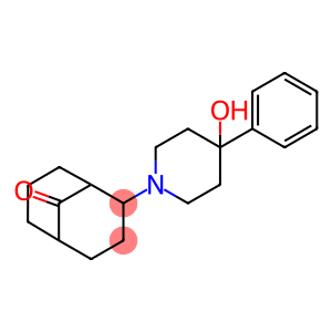 Bicyclo[3.3.1]nonan-9-one, 2-(4-hydroxy-4-phenyl-1-piperidinyl)-