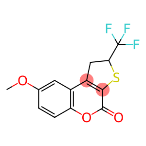 8-methoxy-2-(trifluoromethyl)-1,2-dihydrothieno[2,3-c]chromen-4-one